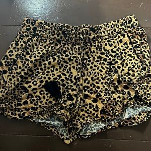 Cheetah shorts